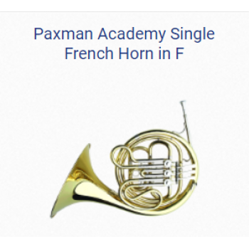 KÈN PAXMAN FRENCH HORNS-PAXMAN ACADEMY SINGLE FRENCH HORN IN F